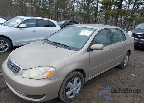 2007 Toyota Corolla Le из США, поврежденный, VIN 2T1BR32E27C847112